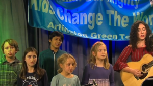 climate strike song thompson green team