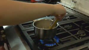 teen cooking Guimauve