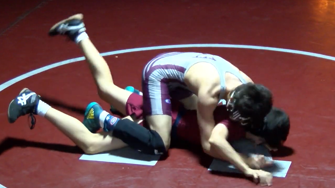 ahs wrestling vs belmont