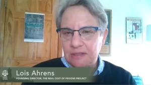 Justice in the Balance | Lois Ahrens: Real Cost of Prisons Project