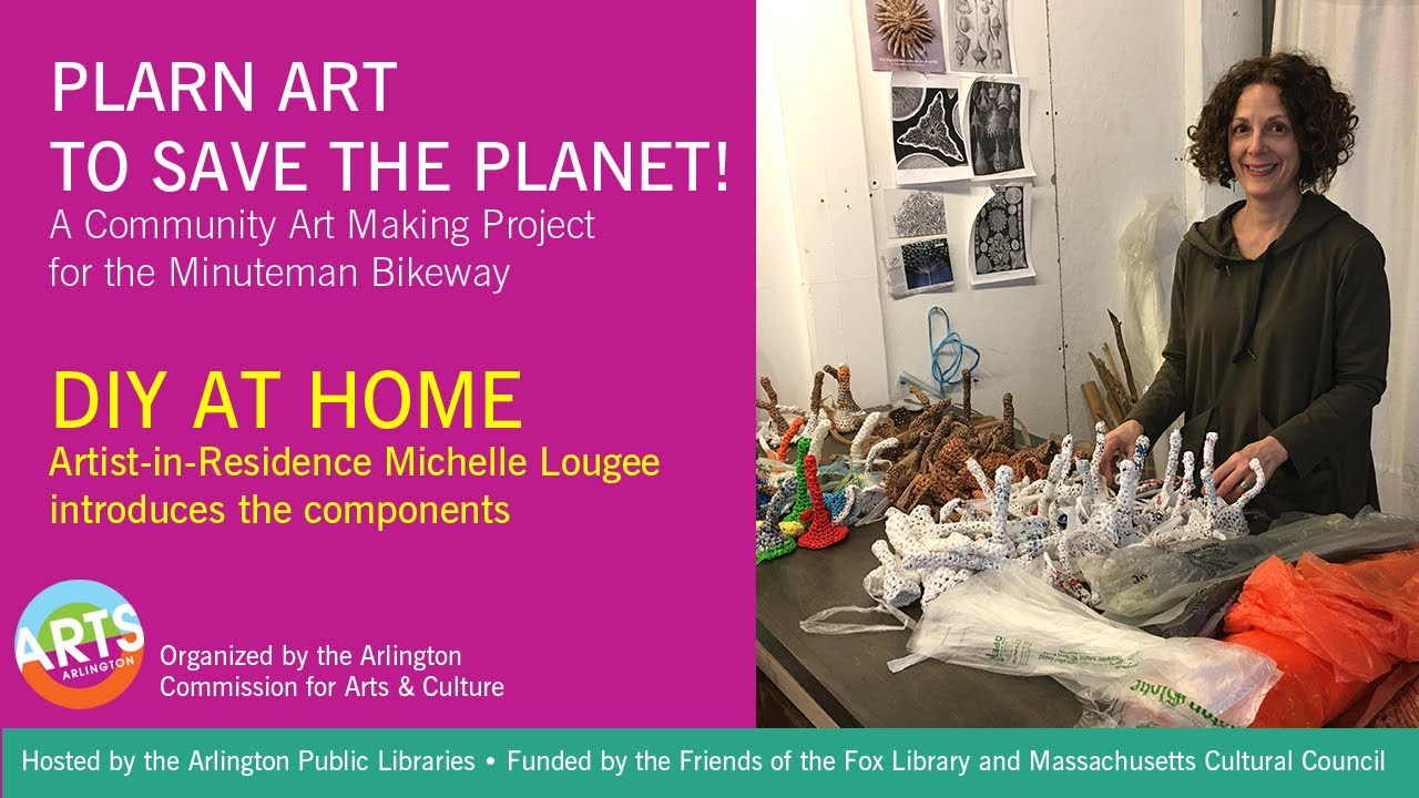 Introduction to the Sculptural Components for Plarn Art to Save the Planet!